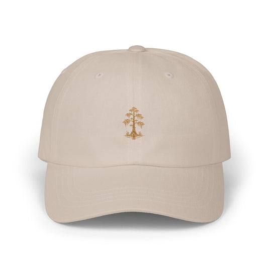 Cypress Tree Embroidery Dad Cap | Classic Dad Cap