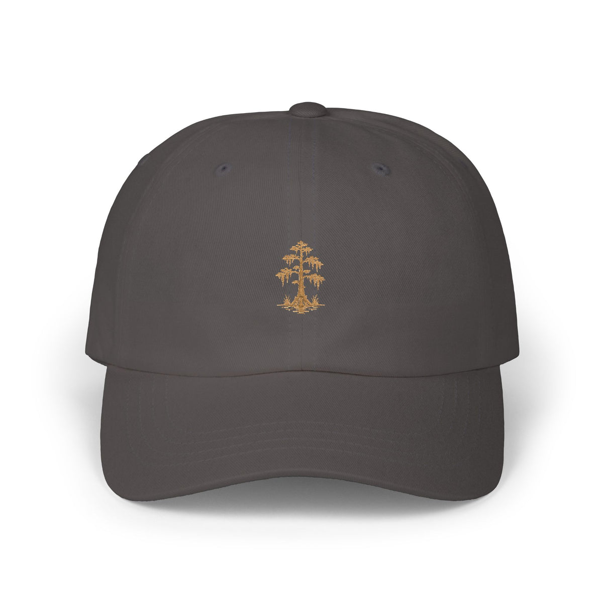 Cypress Tree Embroidery Dad Cap | Classic Dad Cap