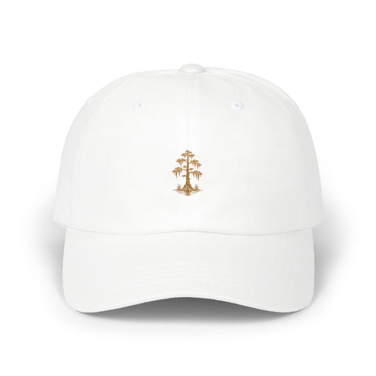 Cypress Tree Embroidery Dad Cap | Classic Dad Cap