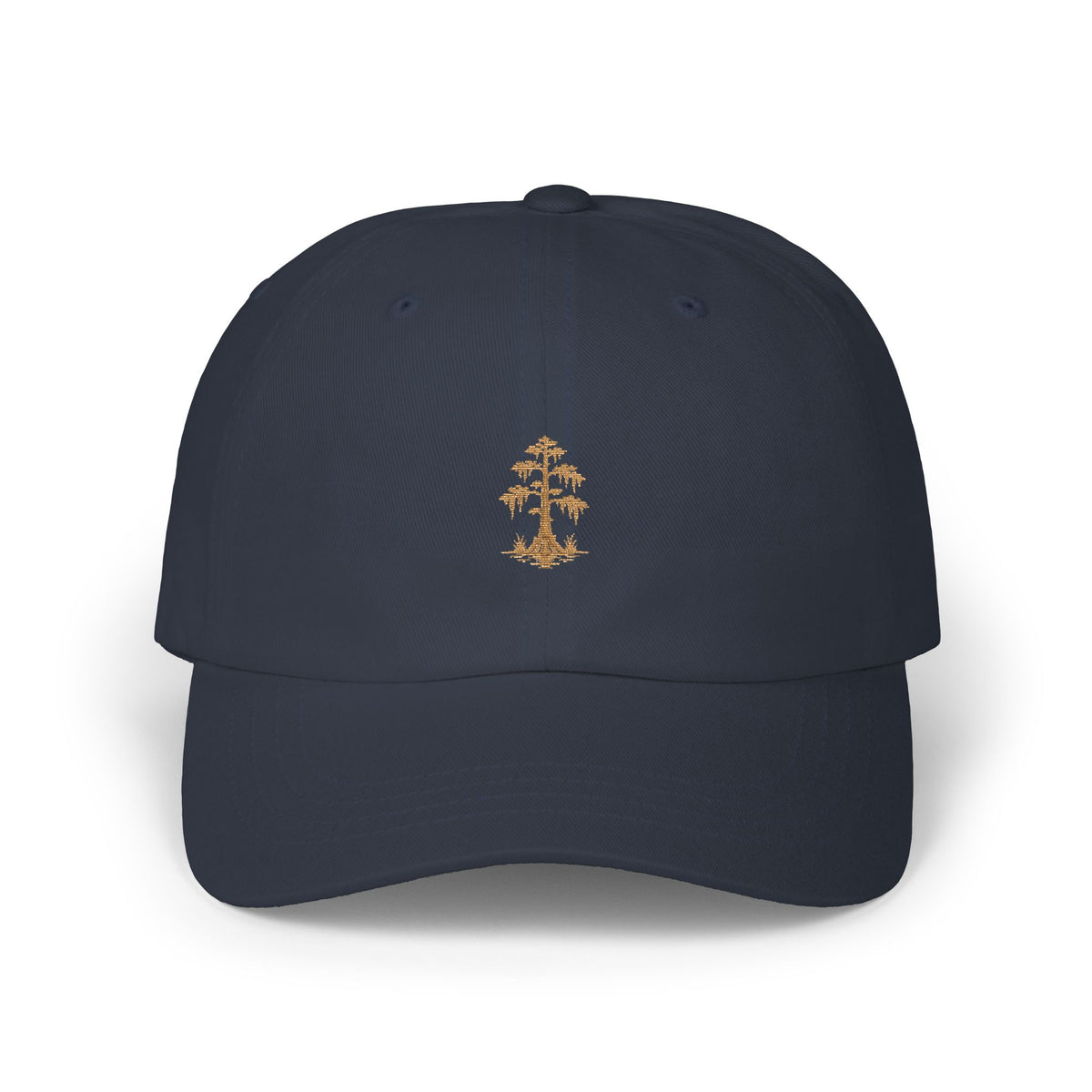 Cypress Tree Embroidery Dad Cap | Classic Dad Cap